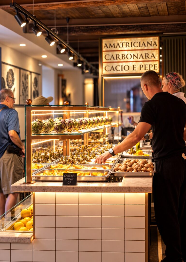 Vi raccontiamo d’ora in poi la prima Carcioferia in Italia e al mondo, 365 giorni l’anno nel cuore di Roma.